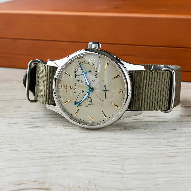 1963 Automatic Watches 40mm Man Watch Pilot Watch of Men Seagull ST1780 Movement Mechanical Waterproof Wristwatch Reloj Hombre