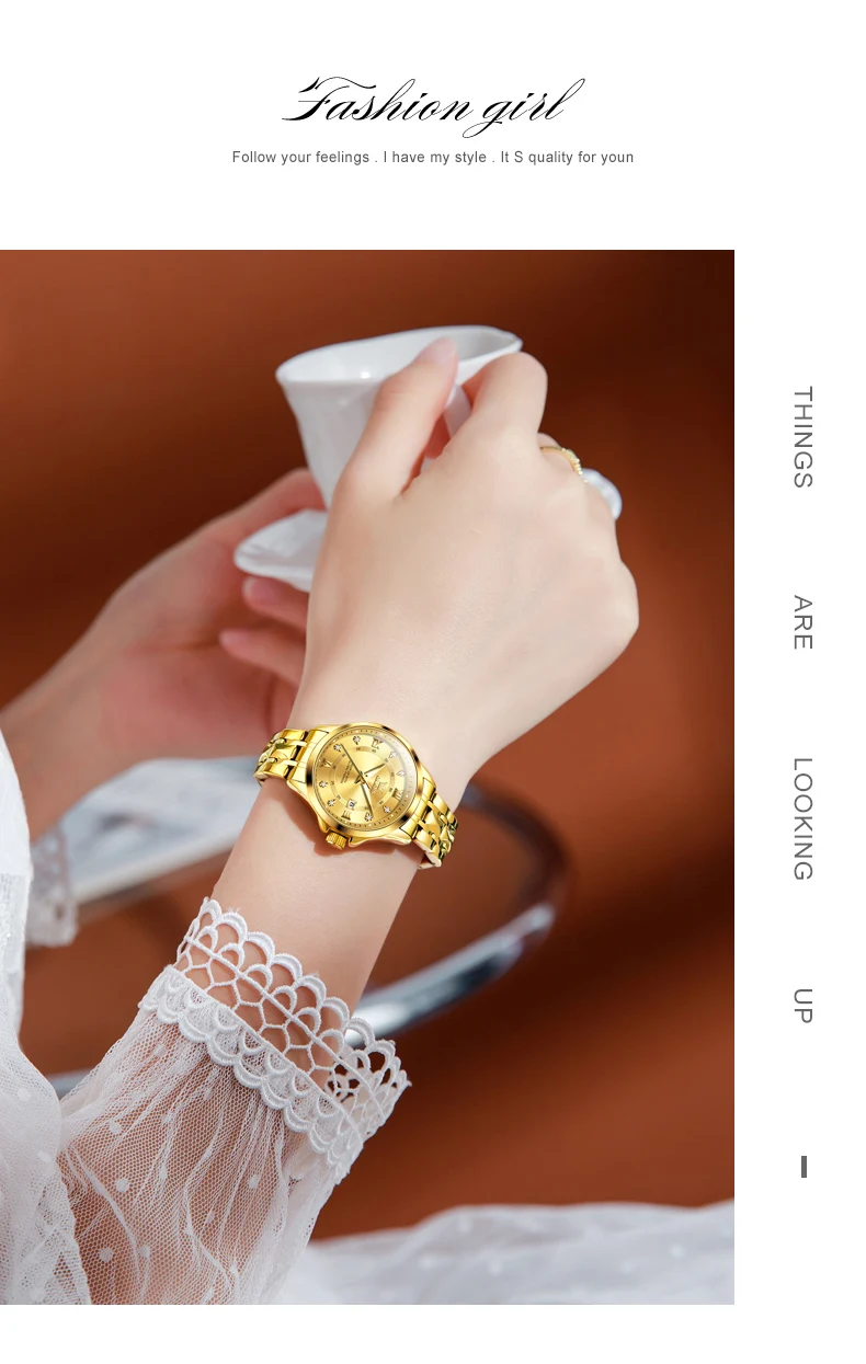 OLEVS 2906 Couple Watch Original Roman Scale Diamond Dial Luxury Quartz Watch For Men Women Rhombus Strap Waterproof Hand Clock