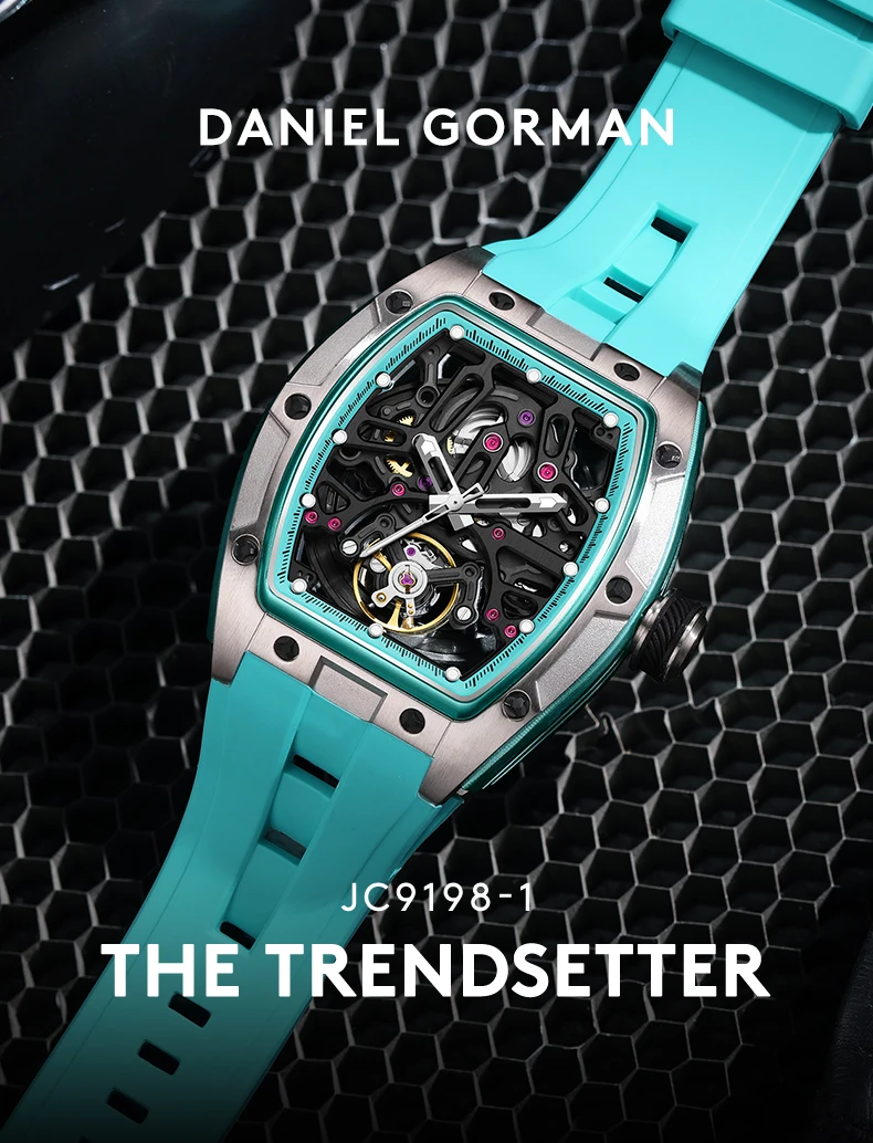 Mechanical Watch 2026 Luminous Transparent Steel Case Tourbillon Automatic Luxury Skeleton Dial Wholesale Gorman Watch