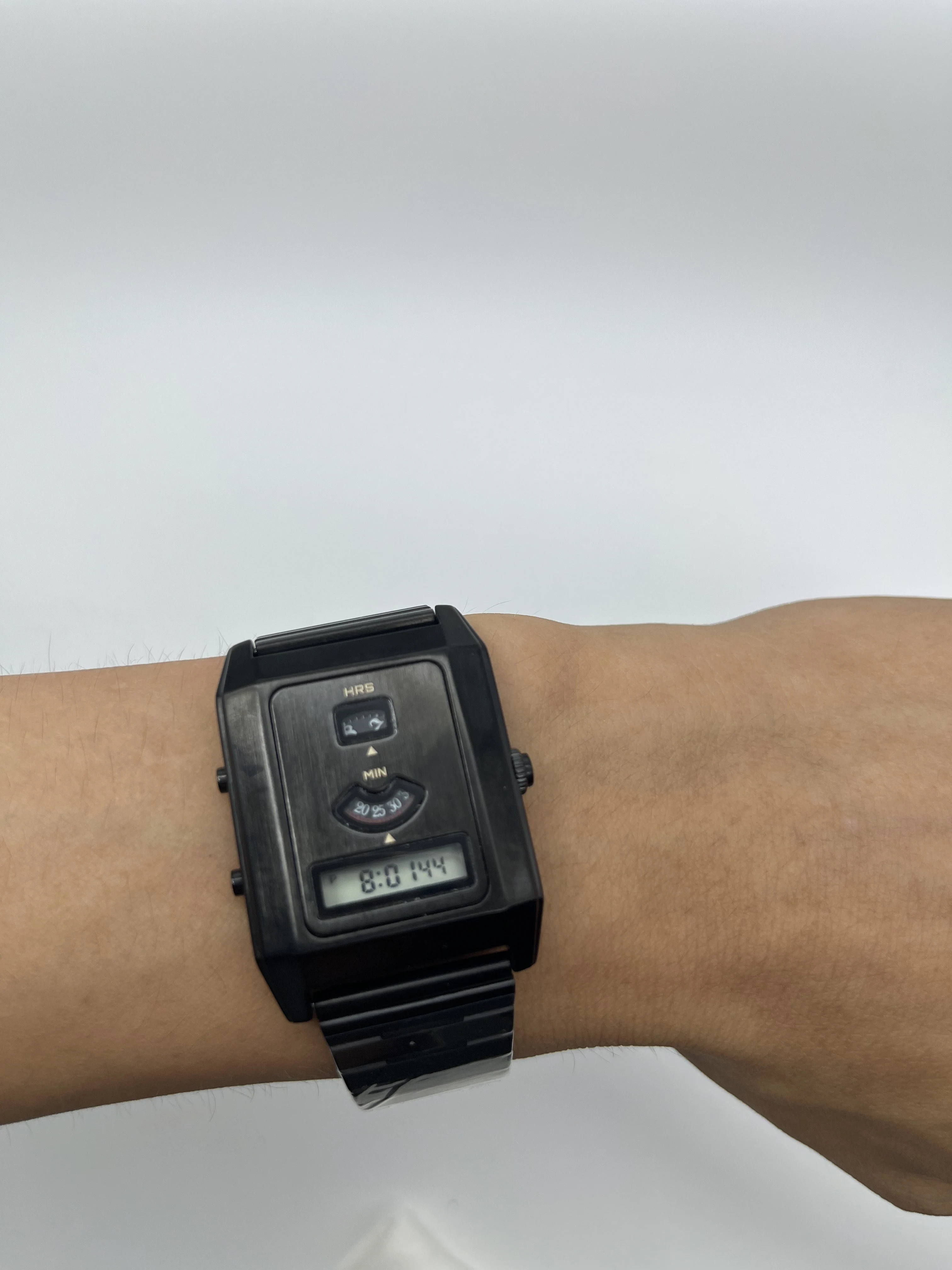 C-0PO Couple's Retro Digital Watch LCD Display, Vintage 2026 Design - Adjustable Strap Daily Casual Matching Timepiece
