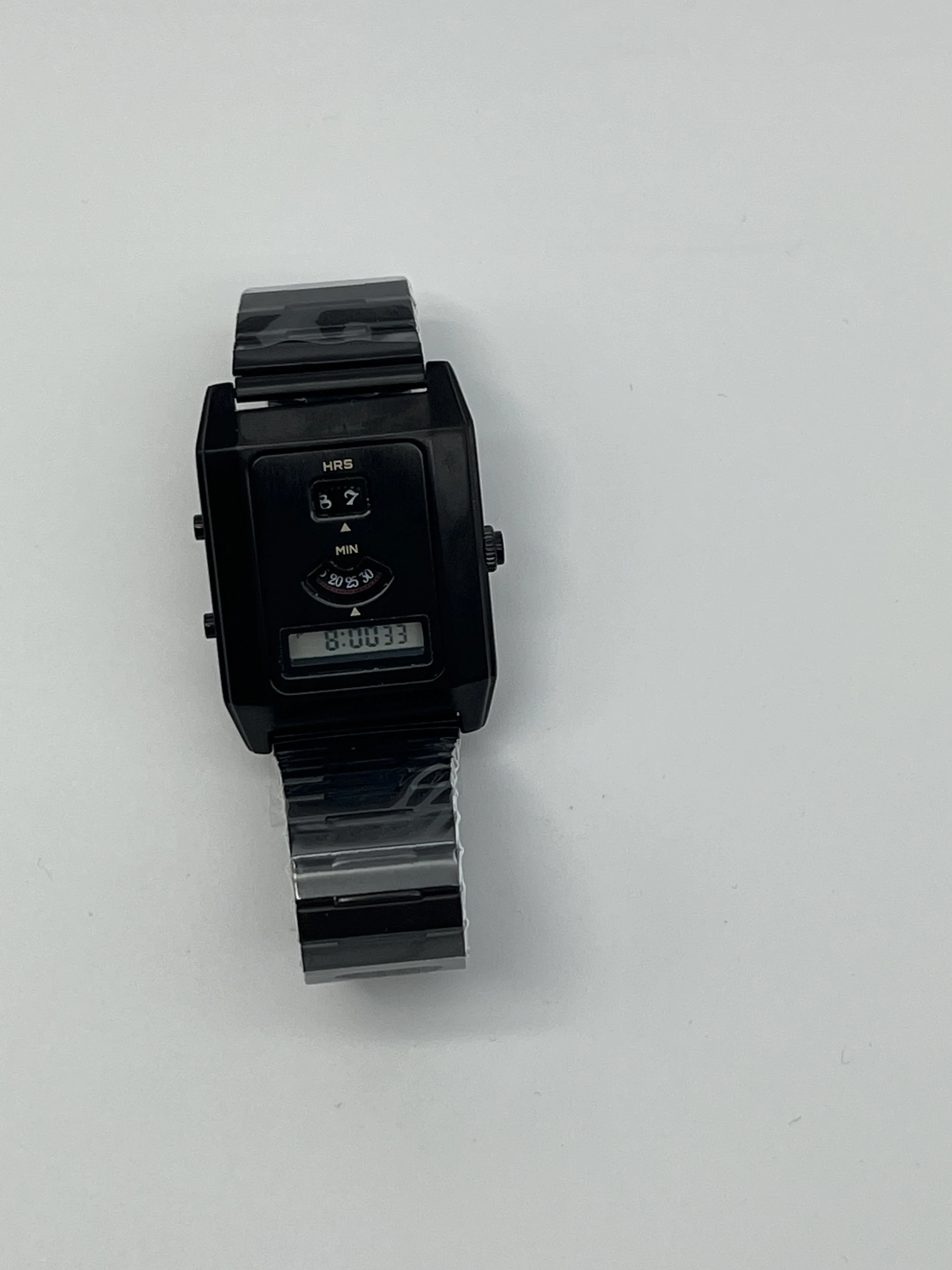 C-0PO Couple's Retro Digital Watch LCD Display, Vintage 2026 Design - Adjustable Strap Daily Casual Matching Timepiece