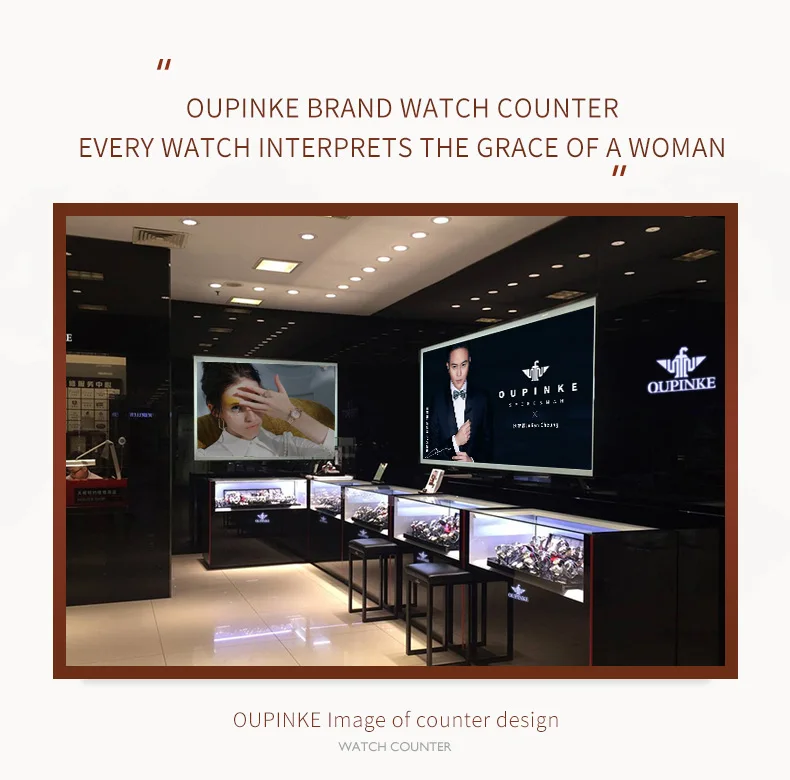 OUPINKE Couple Watches Top Brand Luxury Fashion Original Automatic Mechanical Wristwatch Independent Second Dial Waterproof New
