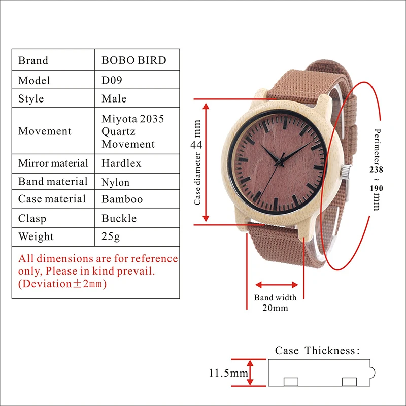 BOBO BIRD Wood Wristwatches Japan Miyota Movement Watch Fashion Brand Designer Bamboo Wooden Watches LOGO Customized OEM