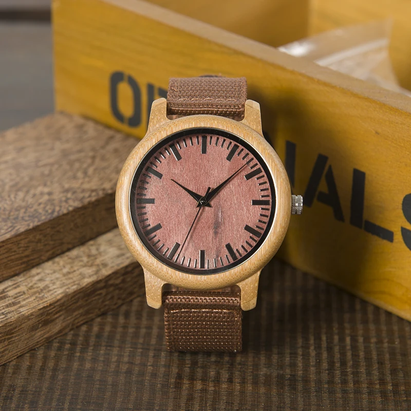 BOBO BIRD Wood Wristwatches Japan Miyota Movement Watch Fashion Brand Designer Bamboo Wooden Watches LOGO Customized OEM