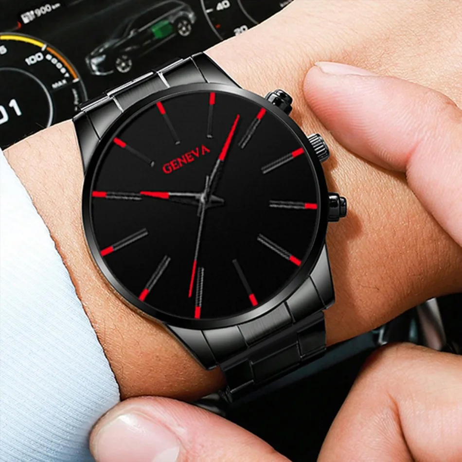 2pcs Luxury Men's Quartz Watch Set, Business & Casual Wear - Ideal Gift for Back To School, Christmas, Birthdays
