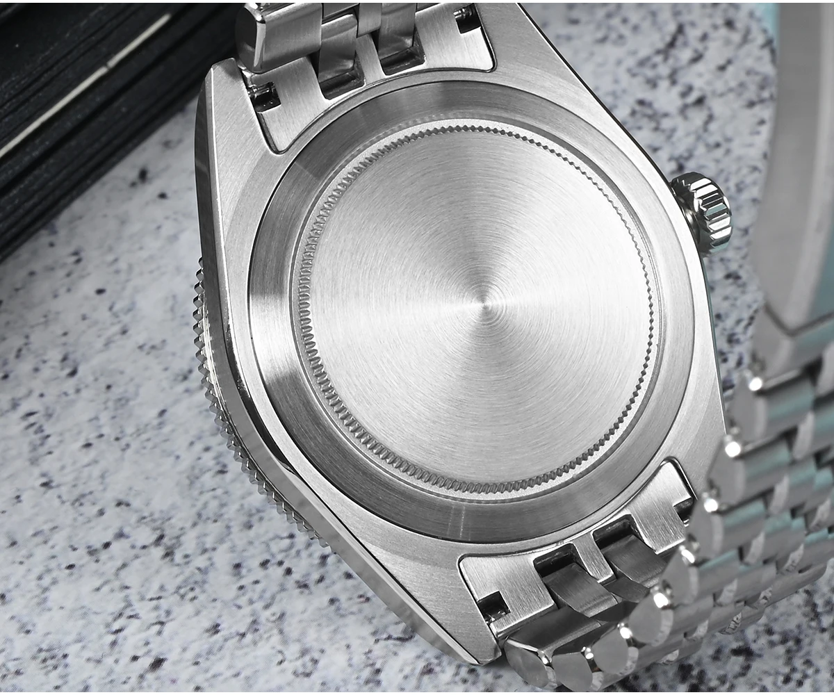 San Martin 37.5-40mm Original Design Luxury Couple Watch Miyota 9015 Automatic Mechanical Men Diver Watches Waterproof SN0148