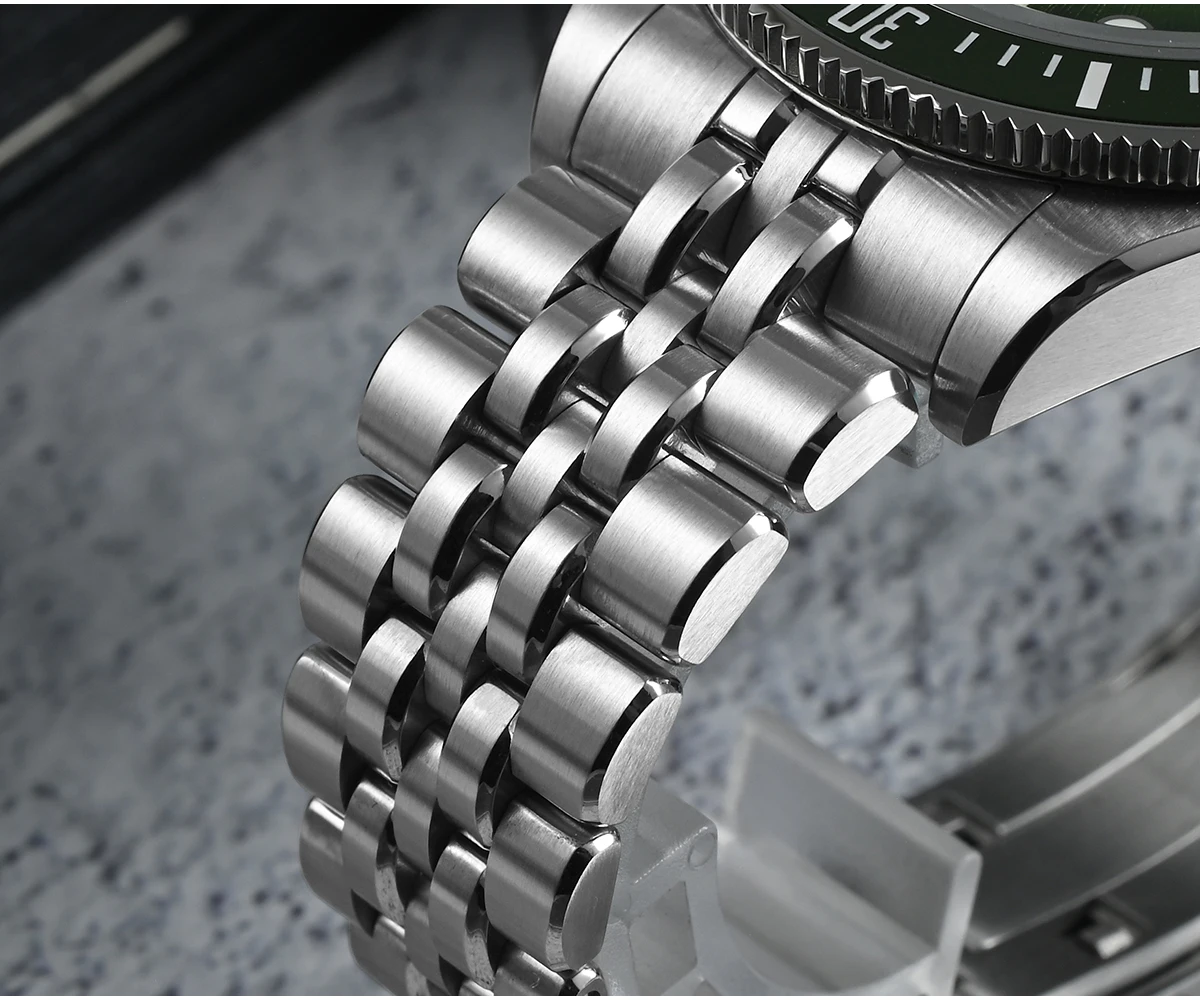 San Martin 37.5-40mm Original Design Luxury Couple Watch Miyota 9015 Automatic Mechanical Men Diver Watches Waterproof SN0148