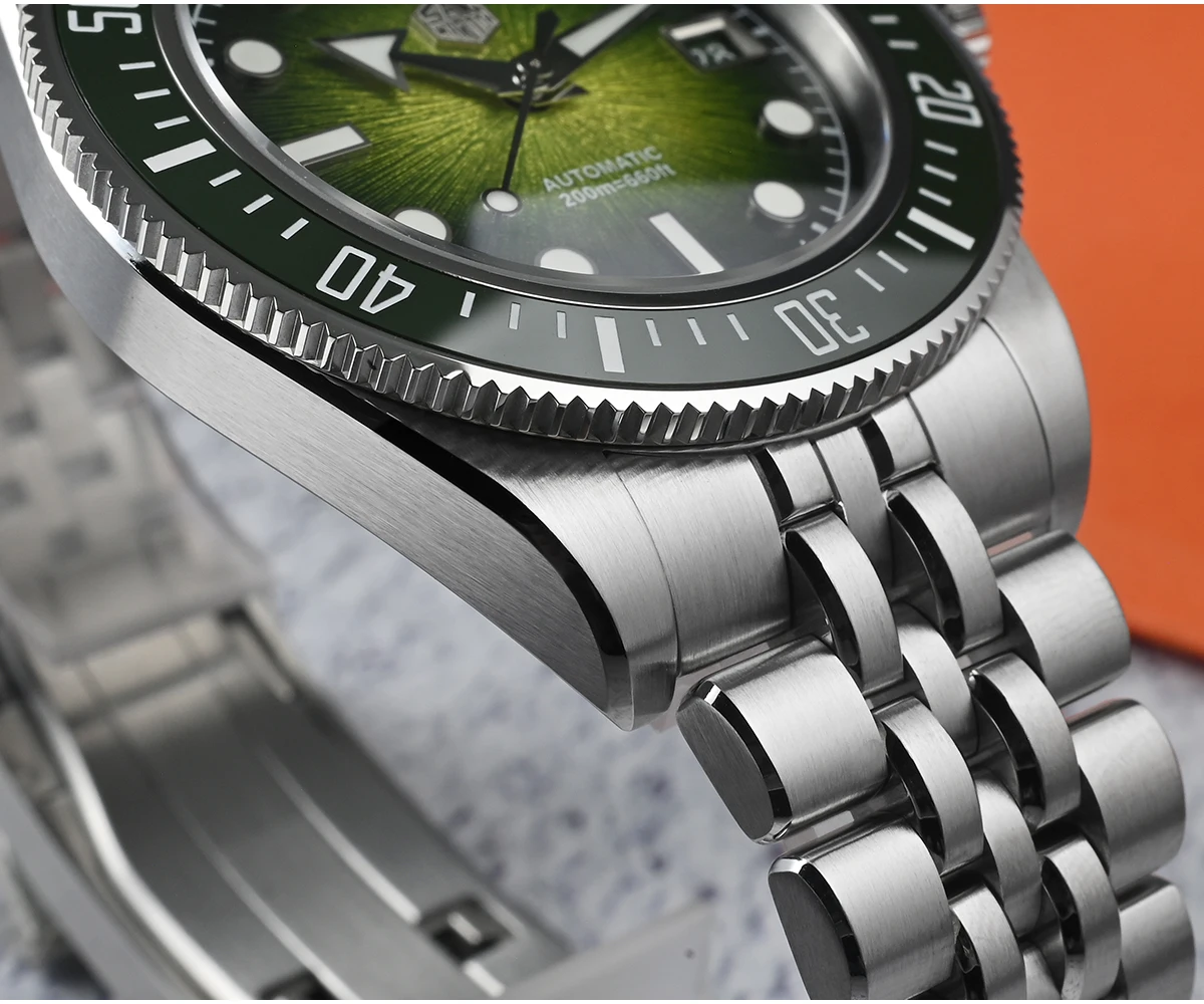 San Martin 37.5-40mm Original Design Luxury Couple Watch Miyota 9015 Automatic Mechanical Men Diver Watches Waterproof SN0148