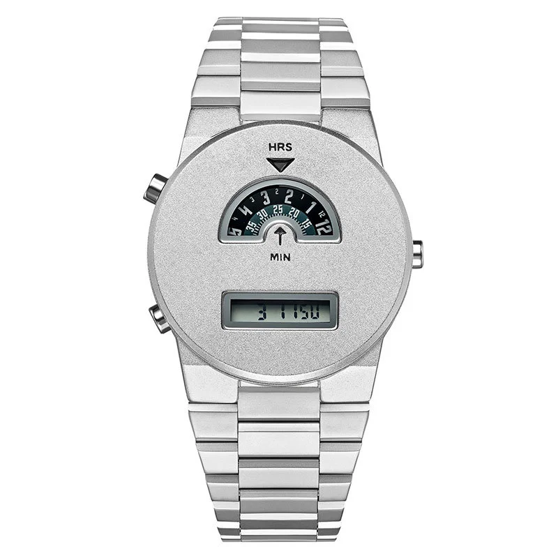 Retro Digital Watch Dual Time Zone Men's And Women's Wristwatch 2027 Factory Watches Meetups Cutting-edge Technologies