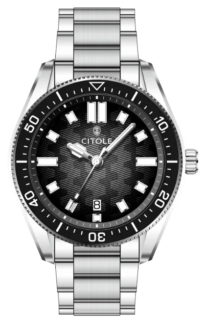 Rugged Citole Authentic Colors Real CITOLE Miyota Sapphire Crystal Stainless Steel Two-tone Watches Comfortable Adjustable 2027