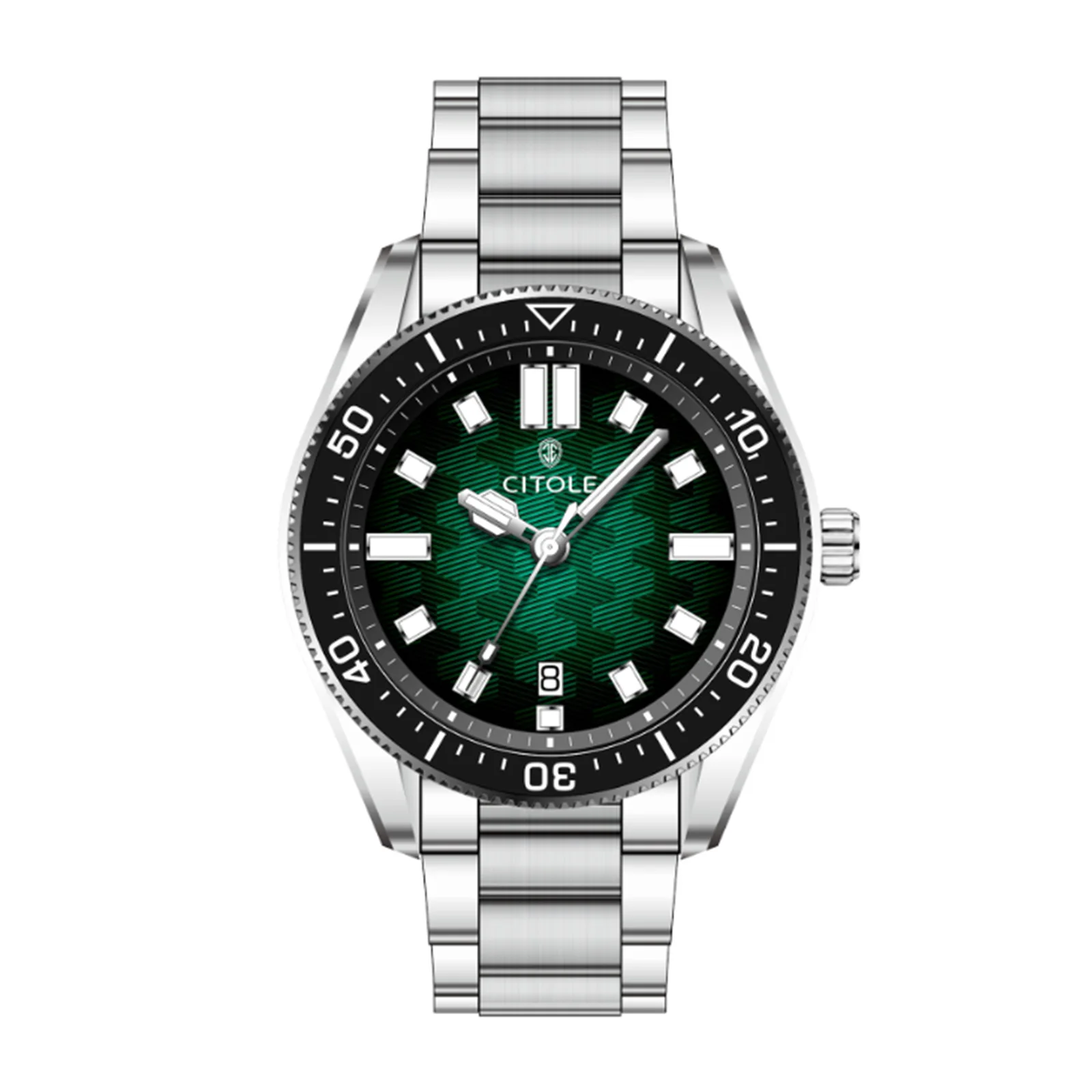 Rugged Citole Authentic Colors Real CITOLE Miyota Sapphire Crystal Stainless Steel Two-tone Watches Comfortable Adjustable 2027