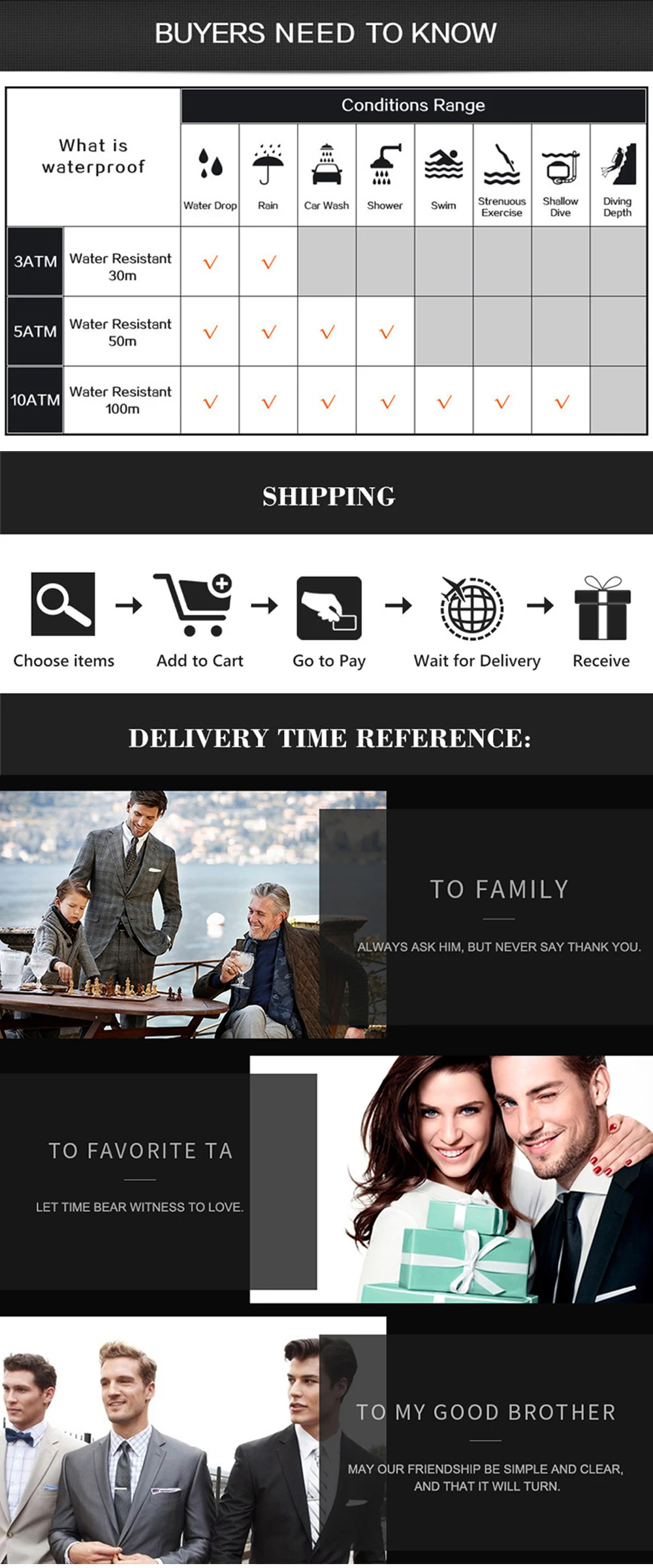 POEDAGAR Top Fashion Watches For Couple Waterproof Date Week Couple's Watches Quartz Stainless Steel Couple Watch Lovers Set+Box