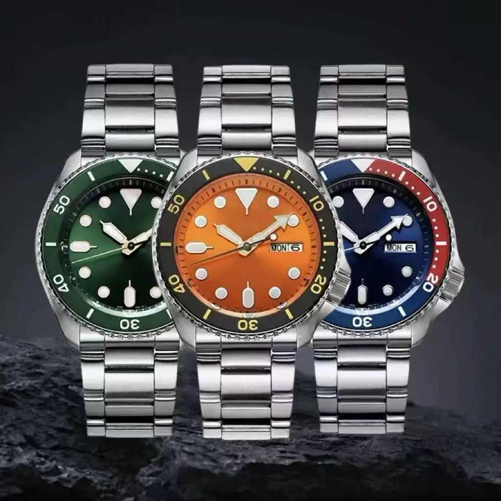 Mens Fashion Quartz Watch Steel Belt Luminous Calendar Business Classic Style