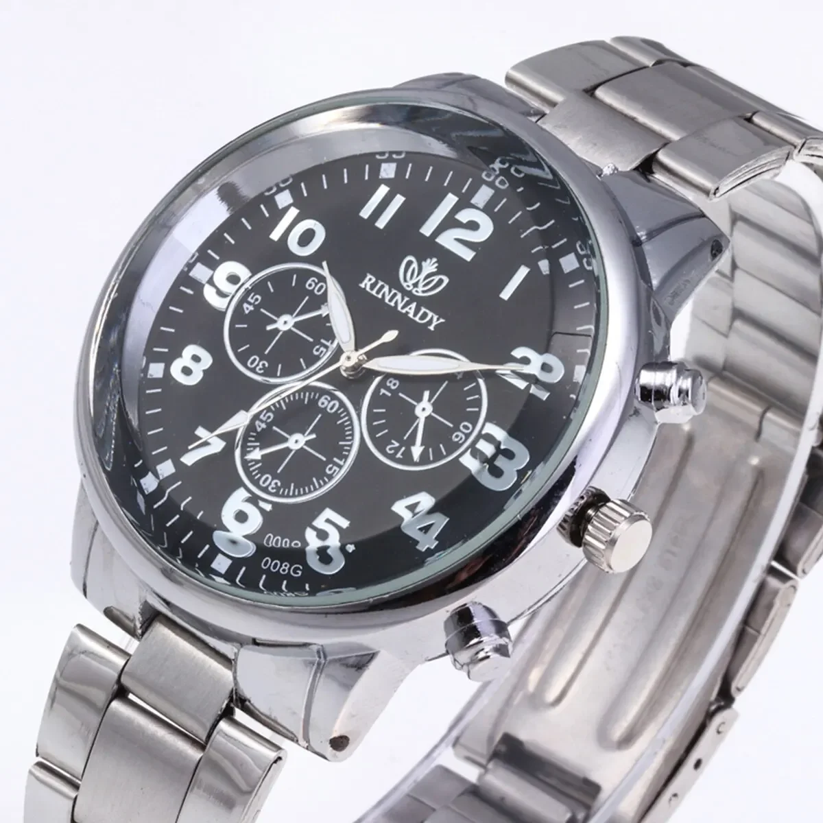 2pcs Couple's Classic Simple Quartz Watches