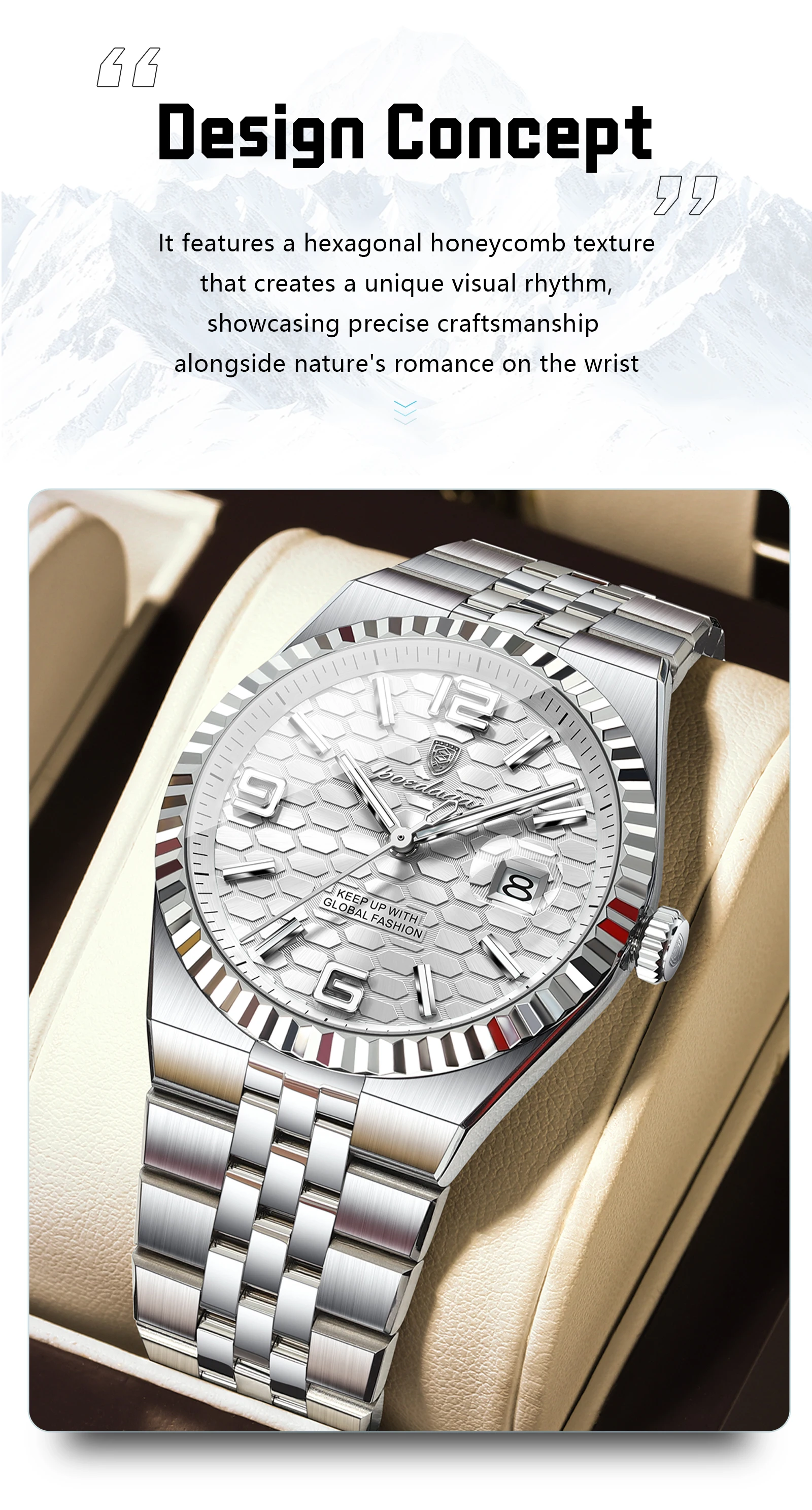 POEDAGAR Casual Top Men Clock Waterproof Luminous Date Luxury Man Watch Stainless Steel Quartz Fashion Men's Watches Couple Gift
