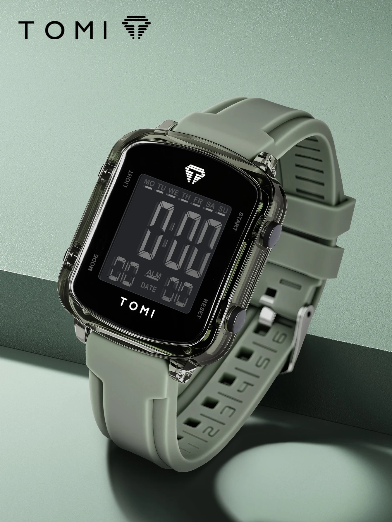 TOMIFashionable new electronic watches; Trendy couple watches; Same style for men and women; Wrist watches in gift boxes.