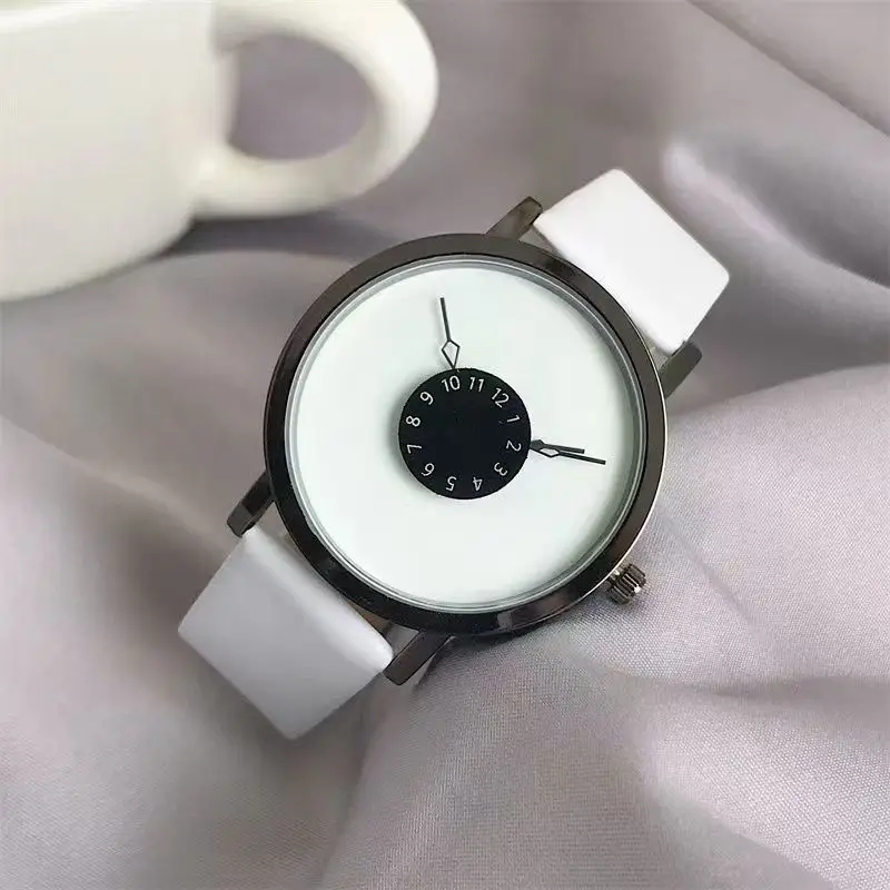 Affordable Fashionable And Personalized Wristwatches With Creative Arabic Numeral Dials For Students, Men And Women