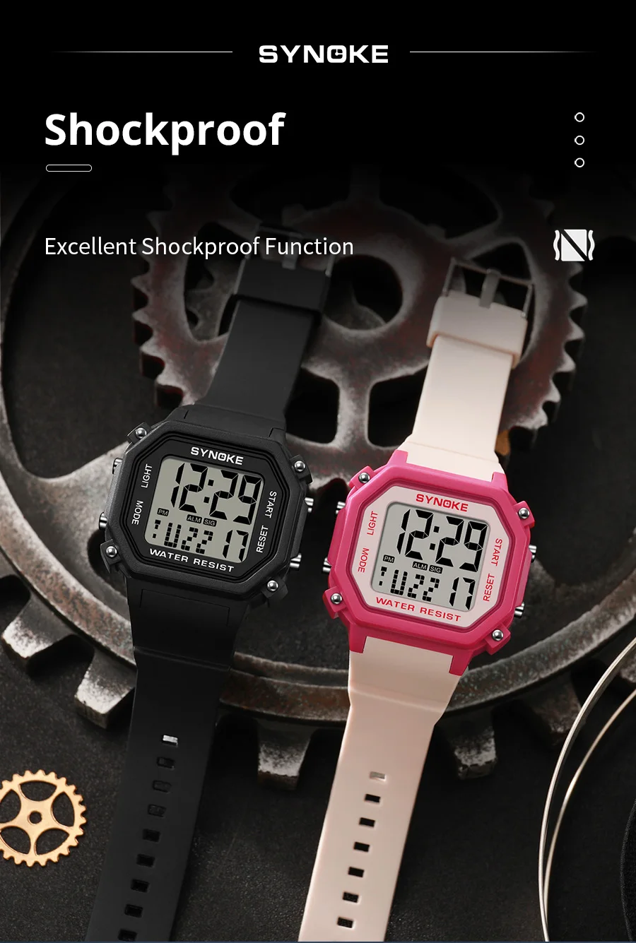 Student Digital Watches Men Sports Luminous Chronograph Waterproof Lady Electronic Military Wrist Watch Relogio Masculino
