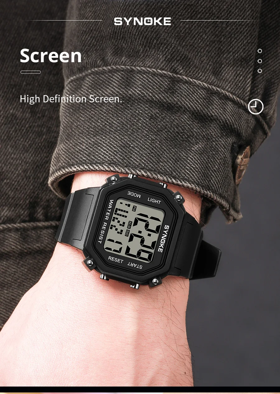 Student Digital Watches Men Sports Luminous Chronograph Waterproof Lady Electronic Military Wrist Watch Relogio Masculino