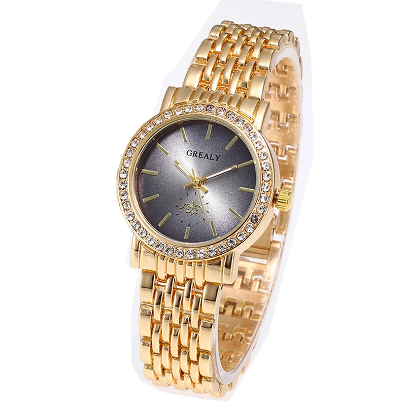 Quartz Couple Watches Ladies Fashion Trend Casual Bracelet Watches Casual Gold Wristwatch Pair