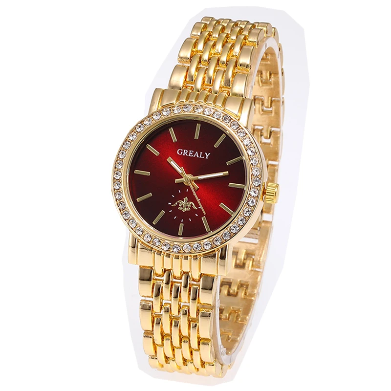 Quartz Couple Watches Ladies Fashion Trend Casual Bracelet Watches Casual Gold Wristwatch Pair