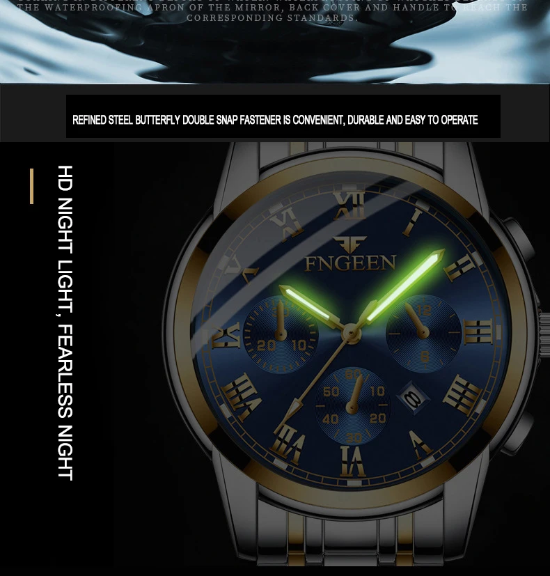 BINBOND 2pcs/Set Couple Watches Fashion Roman Scale Dial Men Ladies Quartz Watch Waterproof Stainless Steel Watch Valentine Gift