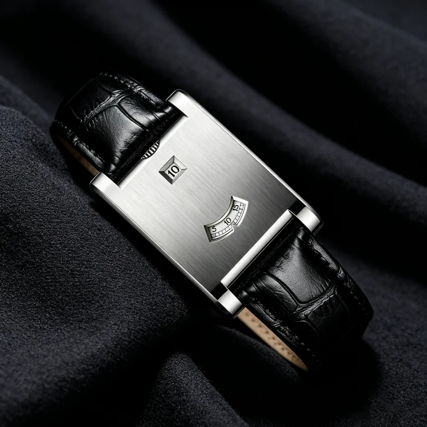 Square Brand Genuine Watch Men's Retro 2026 New Style Light Luxury Gift High Quality Trend Fashion Gold Simple Quartz Watch