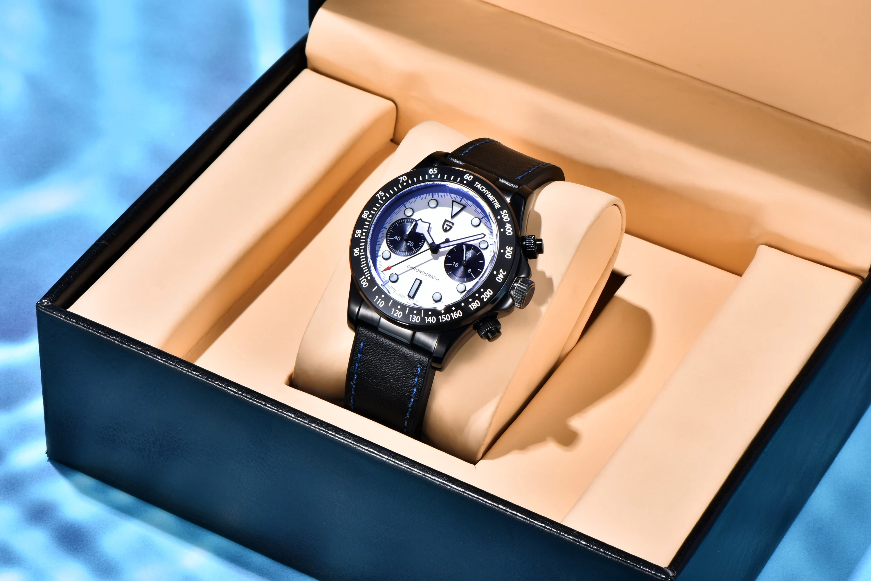 New Couple Quartz Watch Casual Fashion Night Light Running Second Waterproof Quartz Watch Holiday Gift