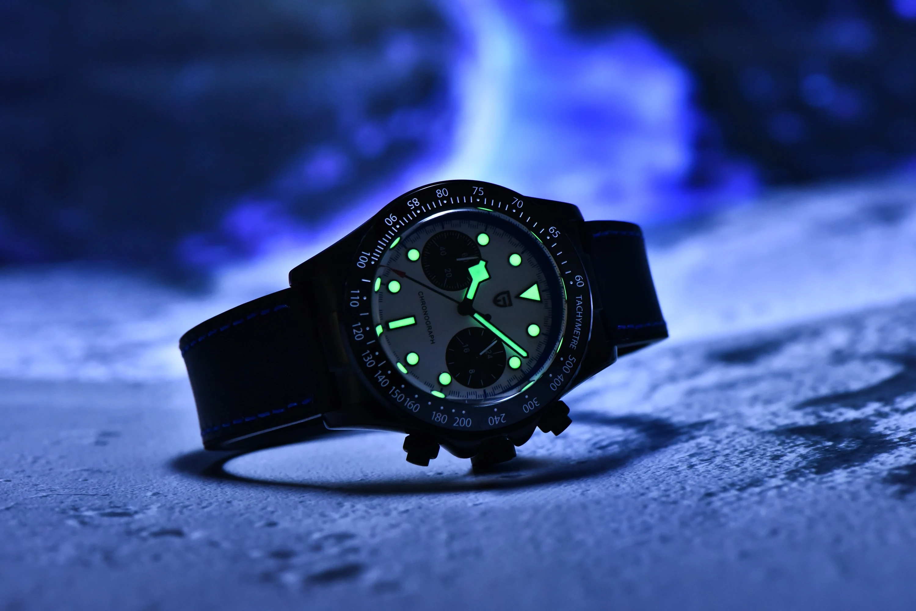 New Couple Quartz Watch Casual Fashion Night Light Running Second Waterproof Quartz Watch Holiday Gift