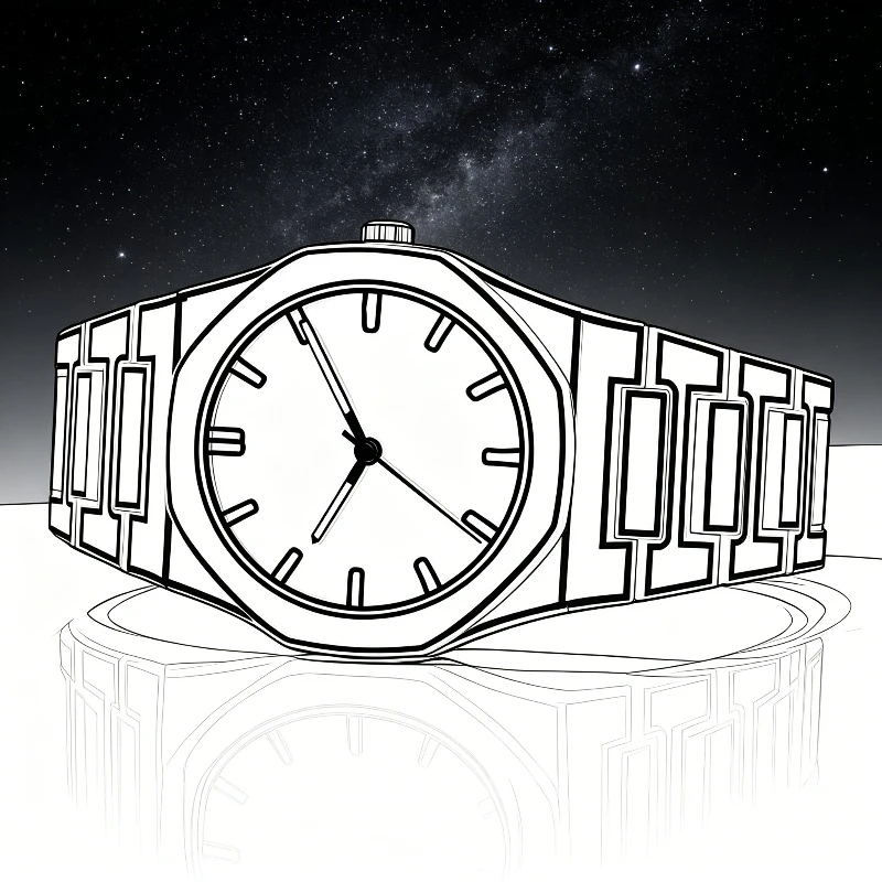 2026 New Silicone Comic Design Quartz Watch Classic Anime Lines Men's Watch Strap Sports Watch Men