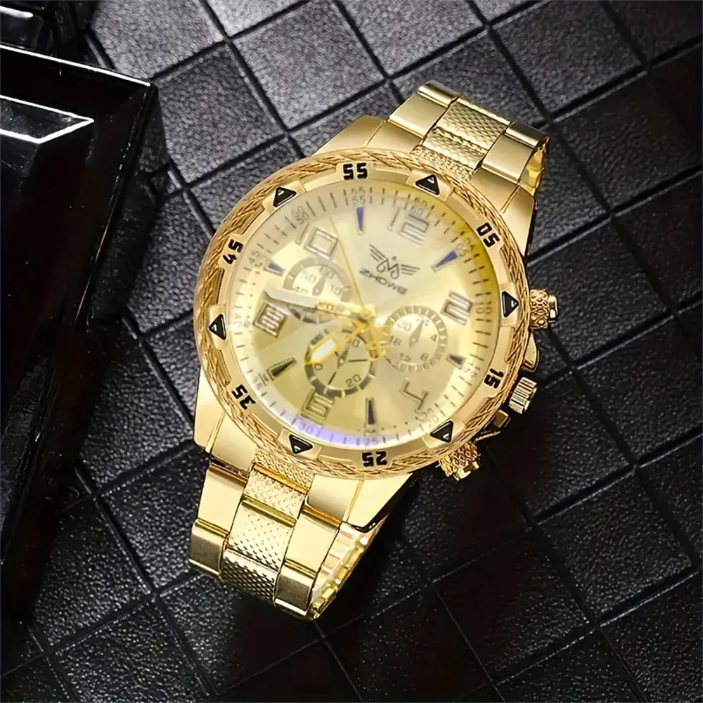 4pcs of fashionable business casual perfect classic luxury couple teenagers style quartz watch minimalist bracelet suit best
