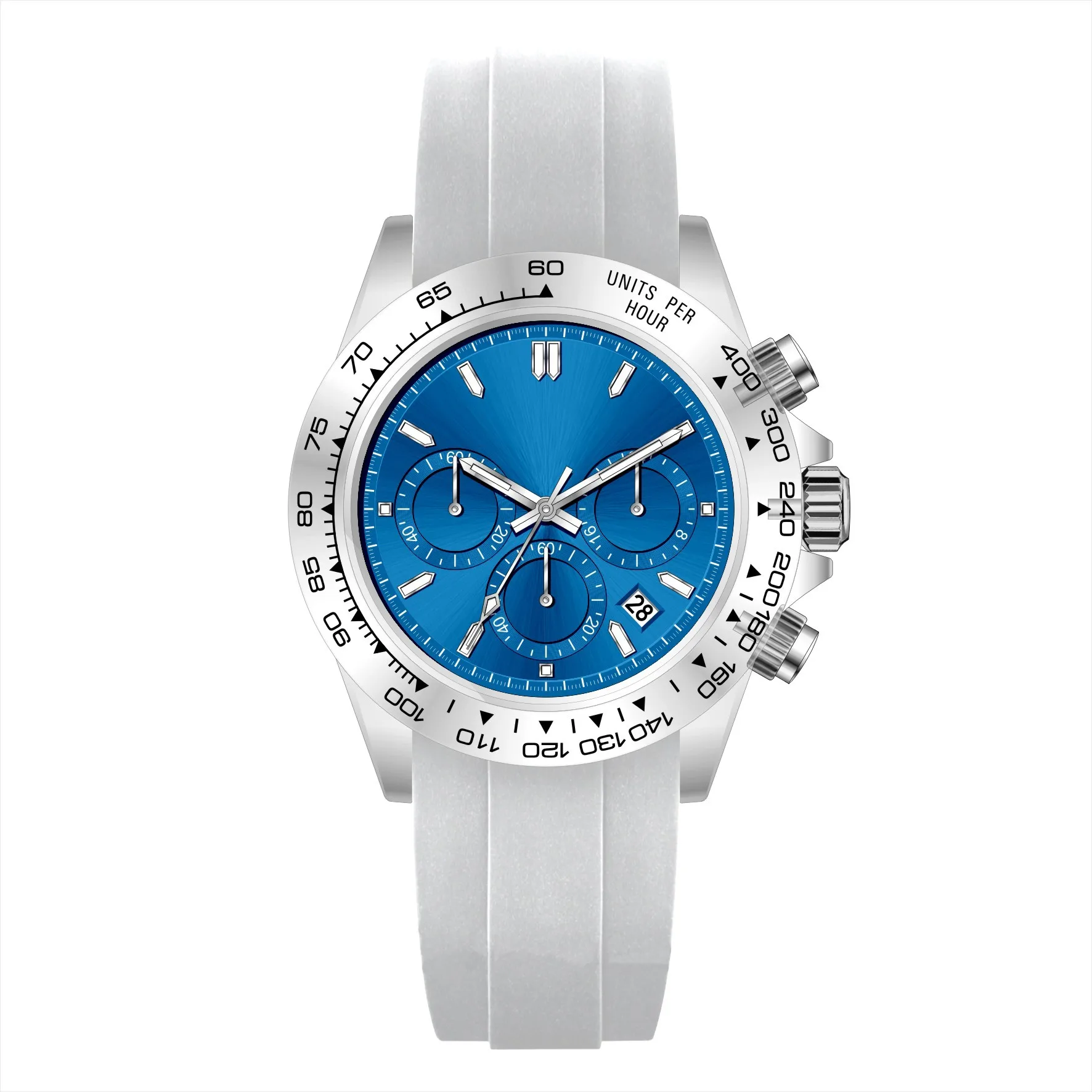 Men's Quartz Watch, Plastic Transparent Men's Watch, Multi-Function Timing, Waterproof, Luminescent Wristwatch
