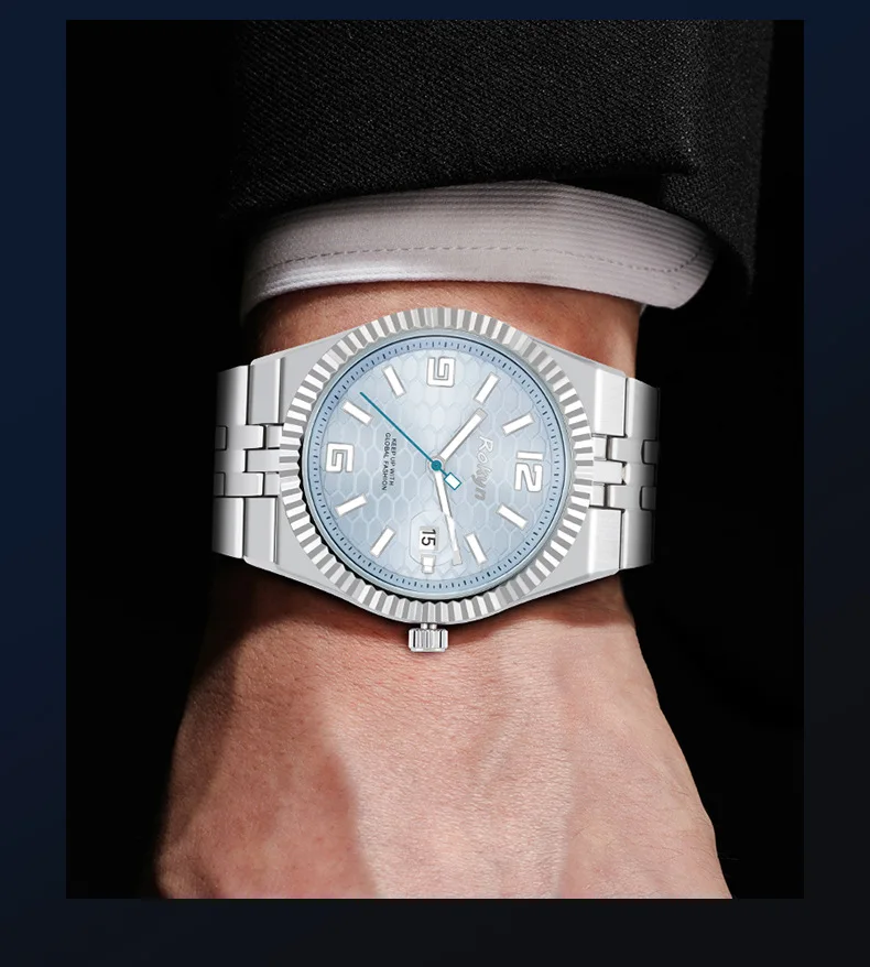 Fashion Couple Wristwatches Waterproof Luminescent Calendar Men's Watch Luxury Couple Style Wristwatch For Daily Dating