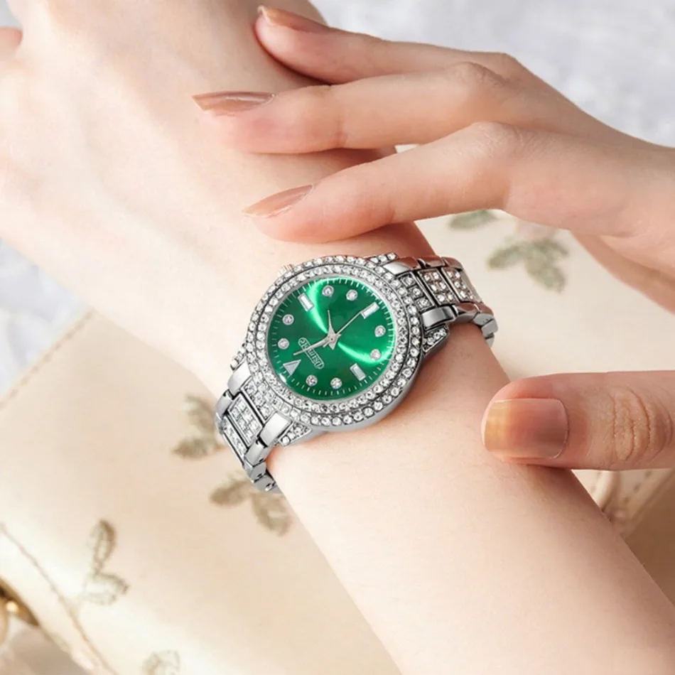 [ Fashion Women Watches Set ] 2pcs Quartz Wristwatches | Luxury Watch Set | Elegant Watch | Fashion Accessory | Women Gift