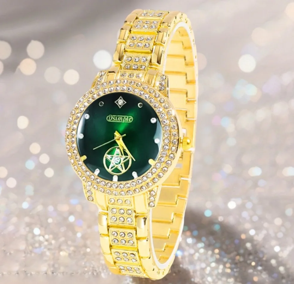 [ Fashion Women Watches Set ] 2pcs Quartz Wristwatches | Luxury Watch Set | Elegant Watch | Fashion Accessory | Women Gift