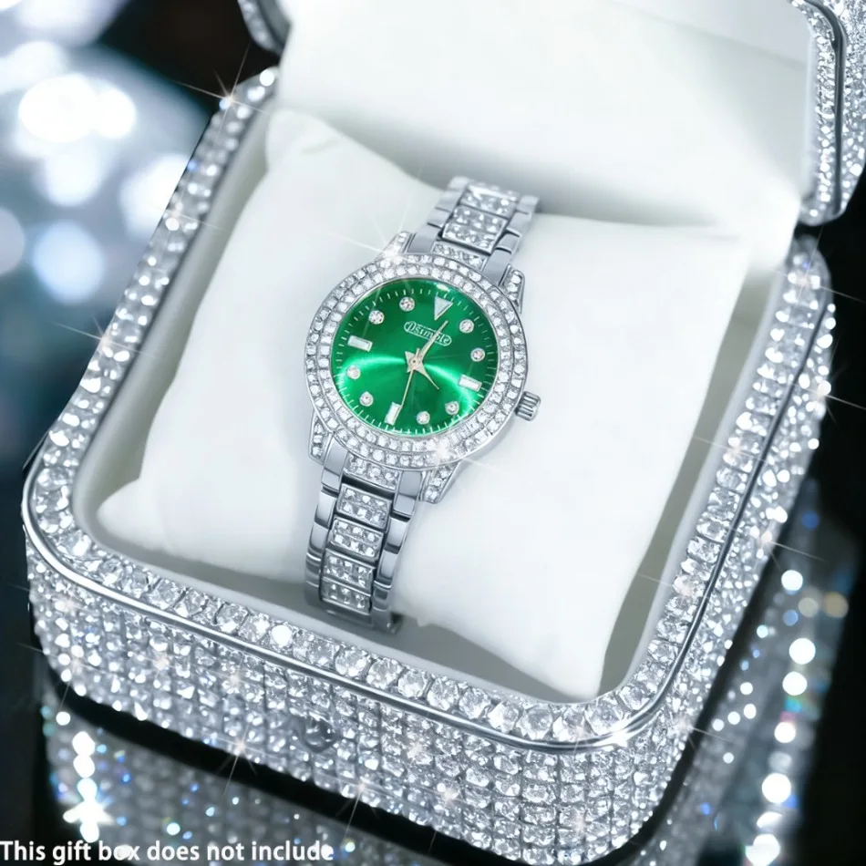 [ Fashion Women Watches Set ] 2pcs Quartz Wristwatches | Luxury Watch Set | Elegant Watch | Fashion Accessory | Women Gift