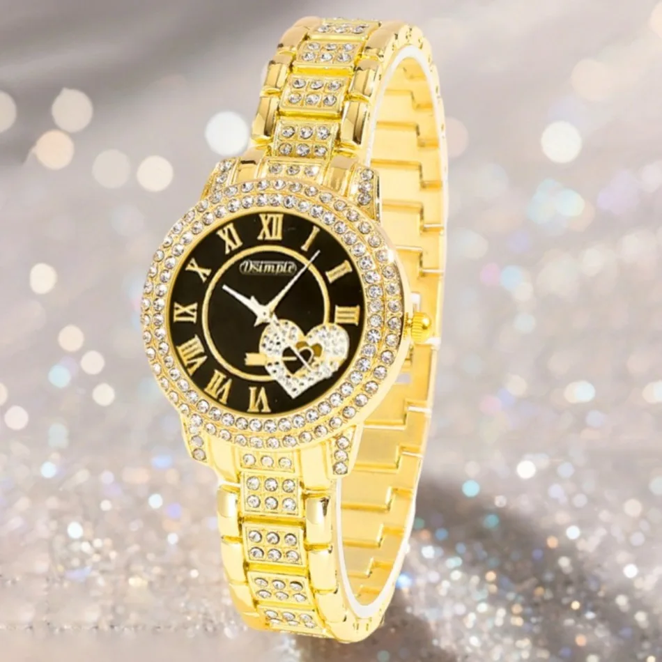 [ Fashion Women Watches Set ] 2pcs Quartz Wristwatches | Luxury Watch Set | Elegant Watch | Fashion Accessory | Women Gift