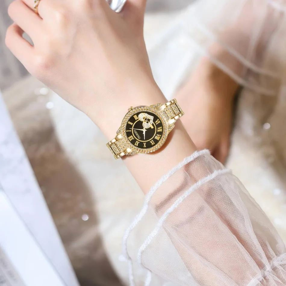 [ Fashion Women Watches Set ] 2pcs Quartz Wristwatches | Luxury Watch Set | Elegant Watch | Fashion Accessory | Women Gift