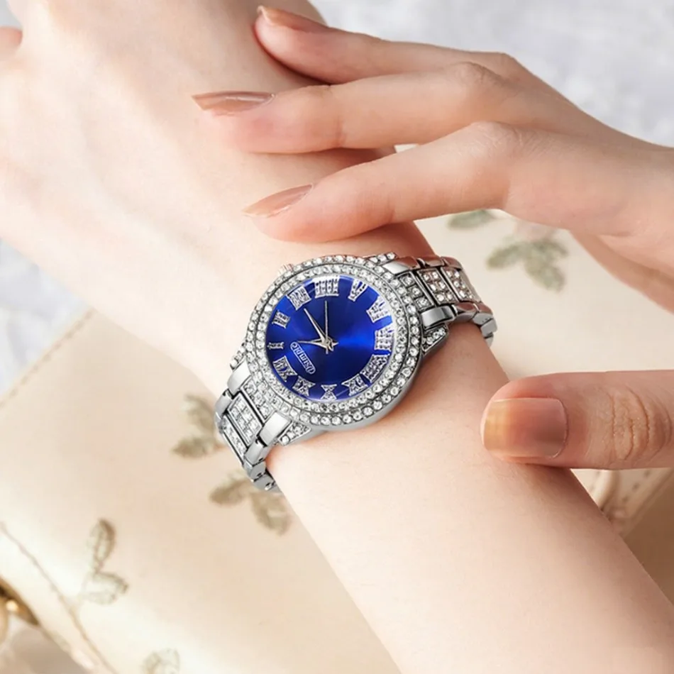[ Fashion Women Watches Set ] 2pcs Quartz Wristwatches | Luxury Watch Set | Elegant Watch | Fashion Accessory | Women Gift