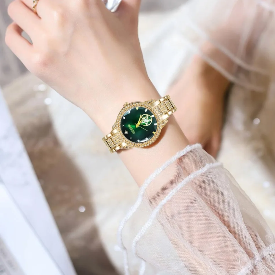 [ Fashion Women Watches Set ] 2pcs Quartz Wristwatches | Luxury Watch Set | Elegant Watch | Fashion Accessory | Women Gift