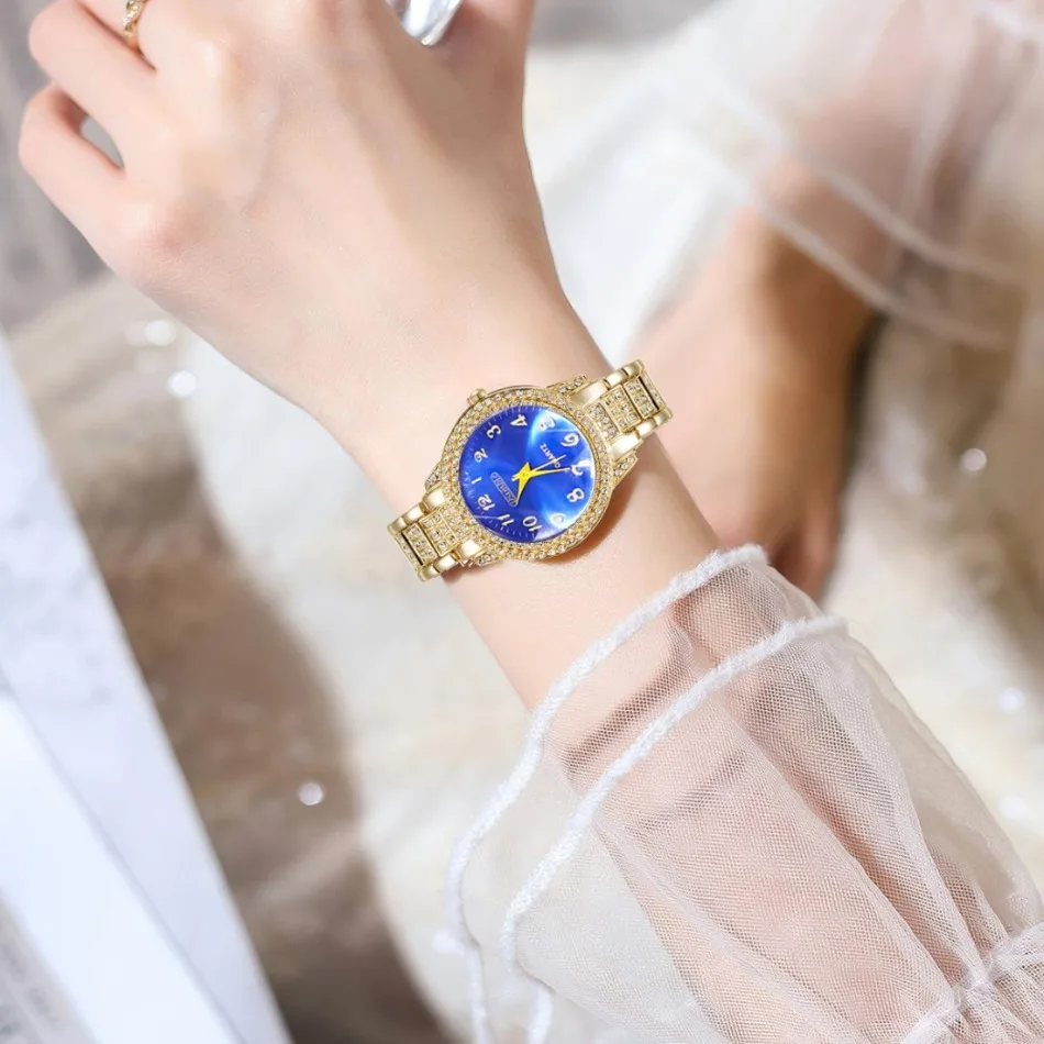 [ Fashion Women Watches Set ] 2pcs Quartz Wristwatches | Luxury Watch Set | Elegant Watch | Fashion Accessory | Women Gift