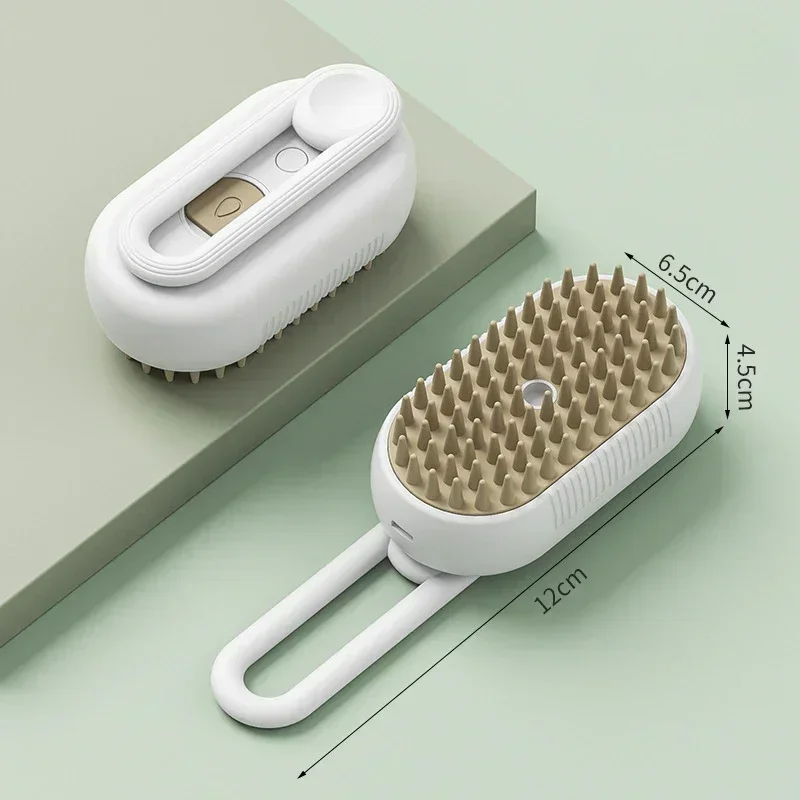 Hot Sale 3 in 1 Pet Steam Brush Cat Dog Steamy Spray Massage Comb Hair Removal Grooming Beauty Tool Shedding Matted Fur Painless