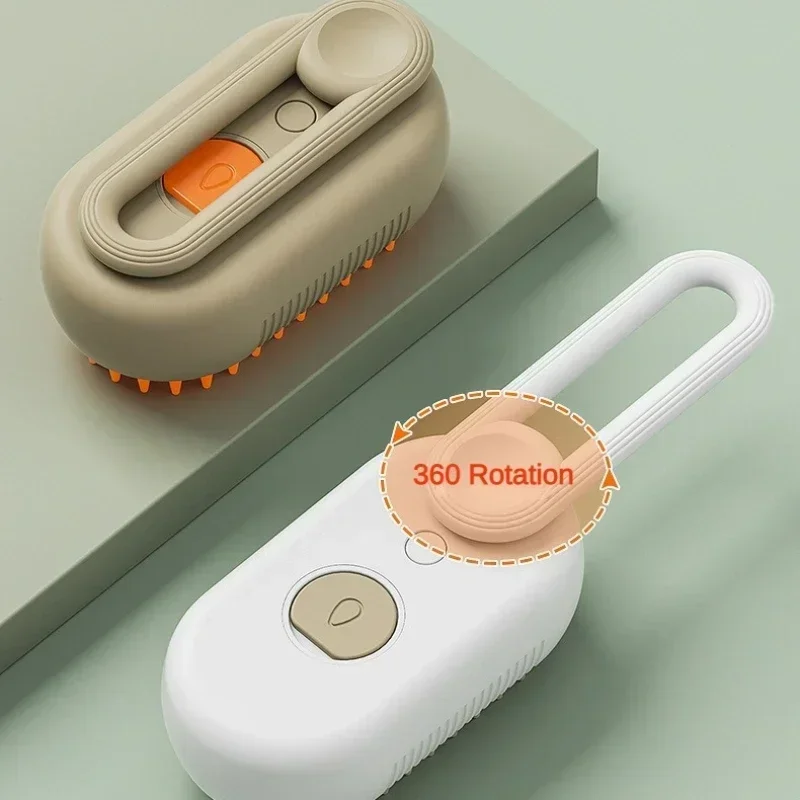 Hot Sale 3 in 1 Pet Steam Brush Cat Dog Steamy Spray Massage Comb Hair Removal Grooming Beauty Tool Shedding Matted Fur Painless
