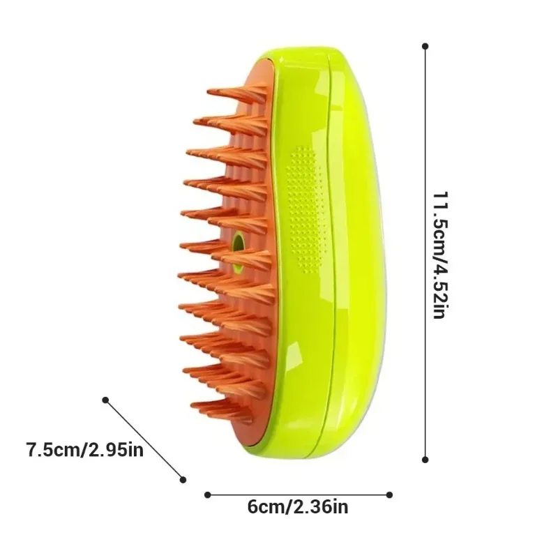 Hot Sale 3 in 1 Pet Steam Brush Cat Dog Steamy Spray Massage Comb Hair Removal Grooming Beauty Tool Shedding Matted Fur Painless