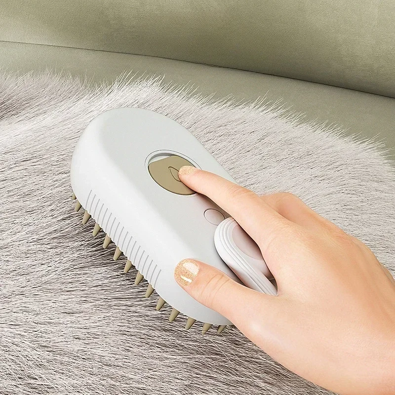 Hot Sale 3 in 1 Pet Steam Brush Cat Dog Steamy Spray Massage Comb Hair Removal Grooming Beauty Tool Shedding Matted Fur Painless