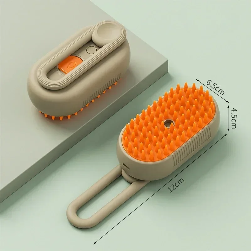 Hot Sale 3 in 1 Pet Steam Brush Cat Dog Steamy Spray Massage Comb Hair Removal Grooming Beauty Tool Shedding Matted Fur Painless