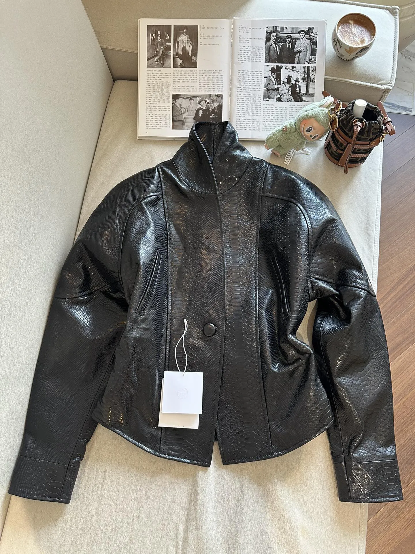 Natural Lambskin Leather Jacket for Women, 100% Genuine Leather Sheepskin Leather Women Coat, Long Sleeves, H1013
