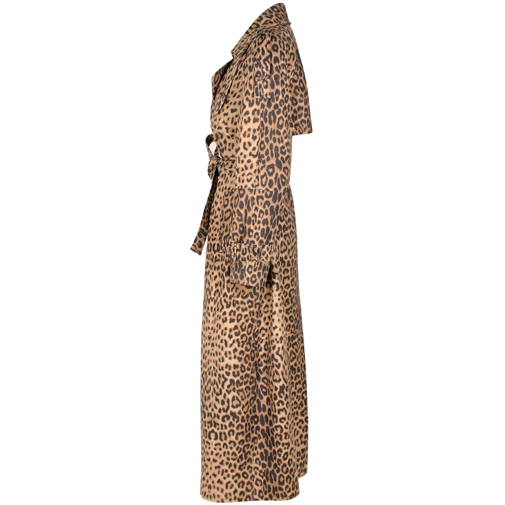 YOLOAgain Women's Real Leather Trench Coat Long High Quality Windbreak Oversized