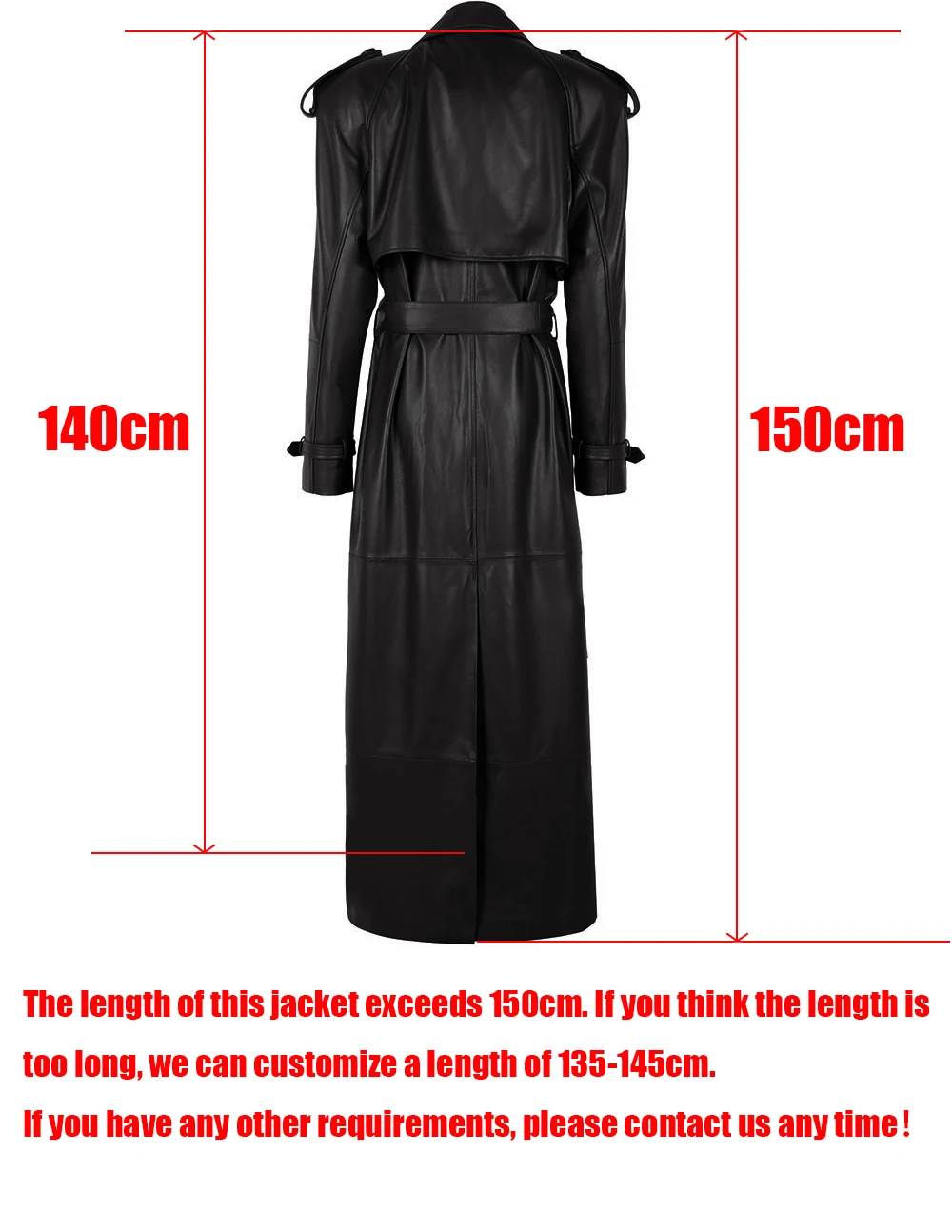 YOLOAgain 2025 Autumn 150cm Length Long Real Leather Trench Coat Women High Quality Genuine Leather Jacket Female Streetwear