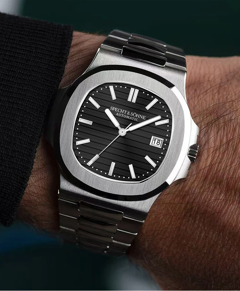 Specht&Sohne 2026 New Classic Men's Watches Luxury Automatic Watch For Men Stainless Steel Sapphire 8215 Mechanical WristWatch